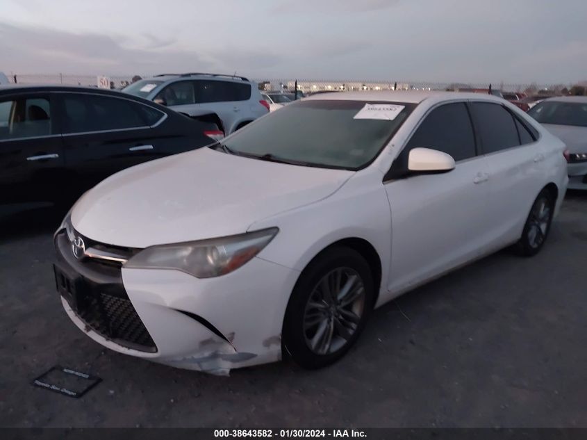 2016 TOYOTA CAMRY SE - 4T1BF1FK4GU208113
