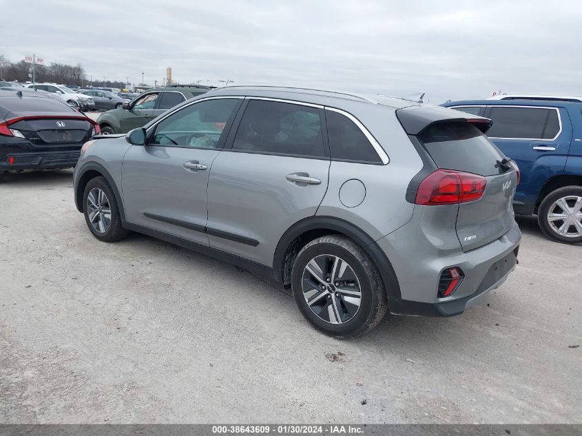 2022 KIA NIRO LX/LXS/LXS SE - KNDCB3LC4N5546664