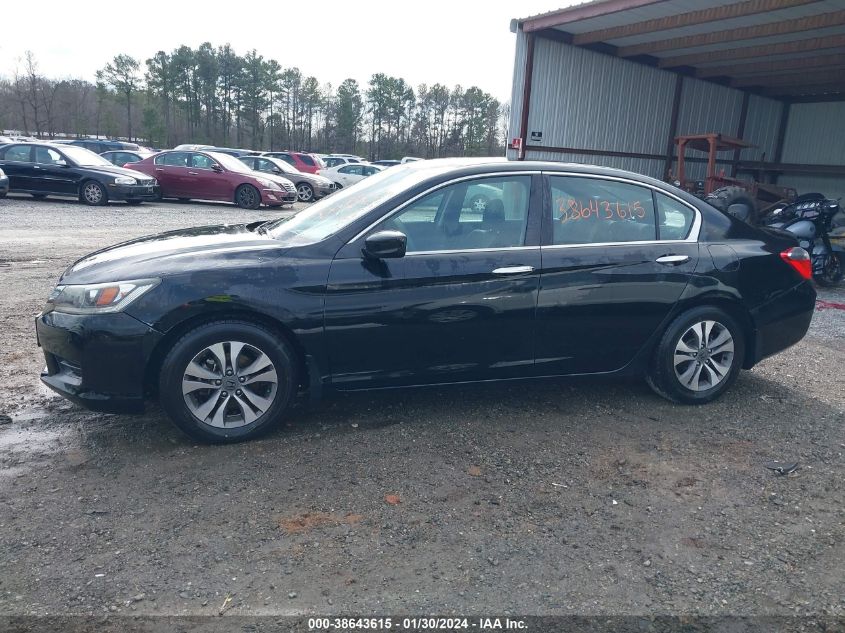 2015 HONDA ACCORD LX - 1HGCR2F33FA077076