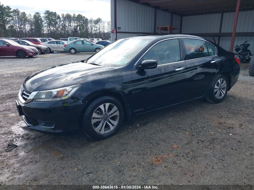 2015 HONDA ACCORD LX - 1HGCR2F33FA077076