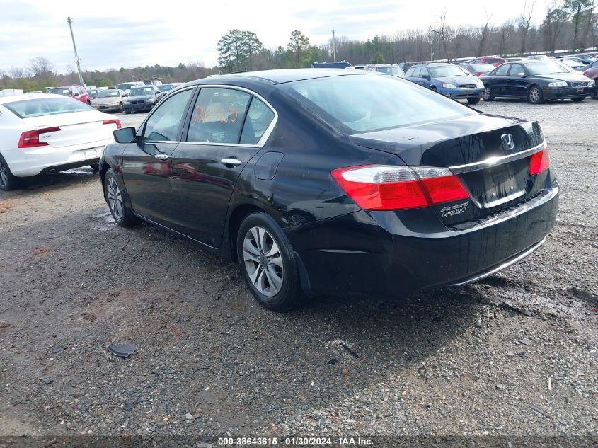 2015 HONDA ACCORD LX - 1HGCR2F33FA077076