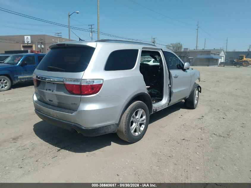 2013 DODGE DURANGO CREW - 1C4RDJDG8DC643757