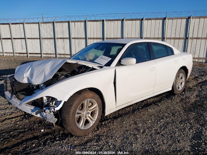 2022 DODGE CHARGER SXT RWD - 2C3CDXBG6NH208007