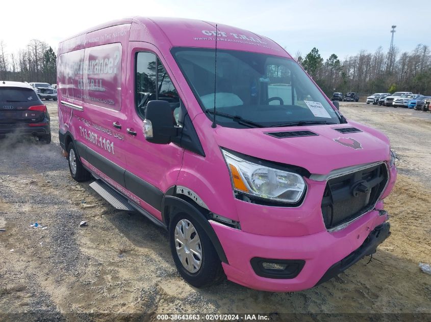 2021 FORD TRANSIT-350 PASSENGER VAN XLT - 1FBAX2C85MKA31921