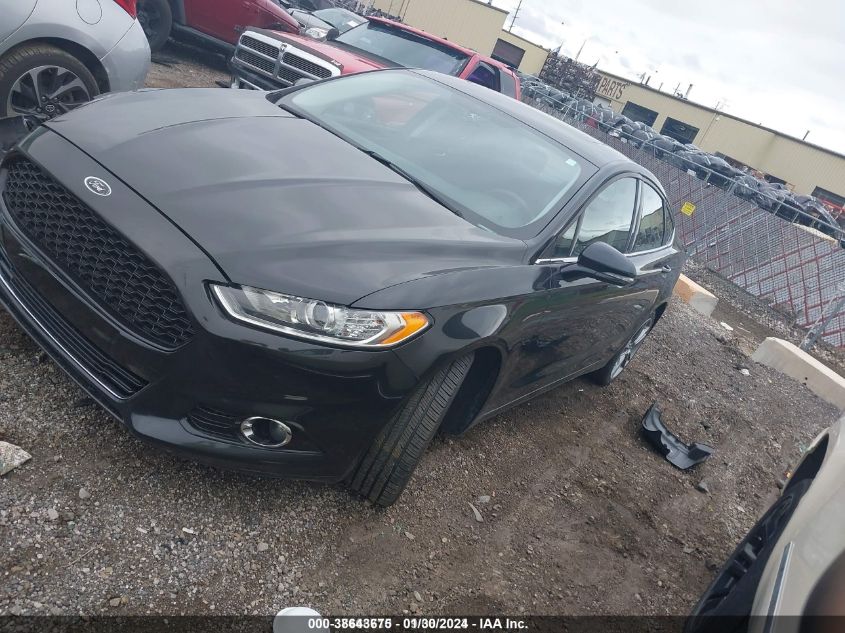 2014 FORD FUSION TITANIUM - 3FA6P0K92ER376357