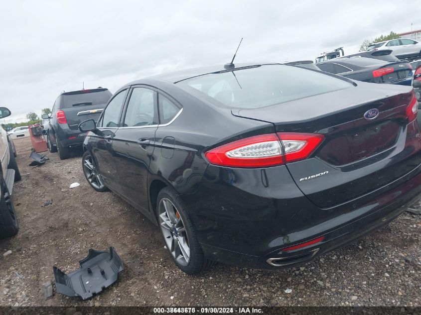 2014 FORD FUSION TITANIUM - 3FA6P0K92ER376357