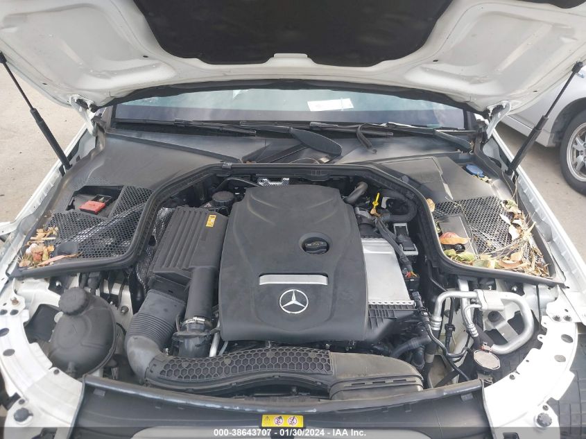 2017 MERCEDES-BENZ C 300 LUXURY/SPORT - 55SWF4JB9HU196547