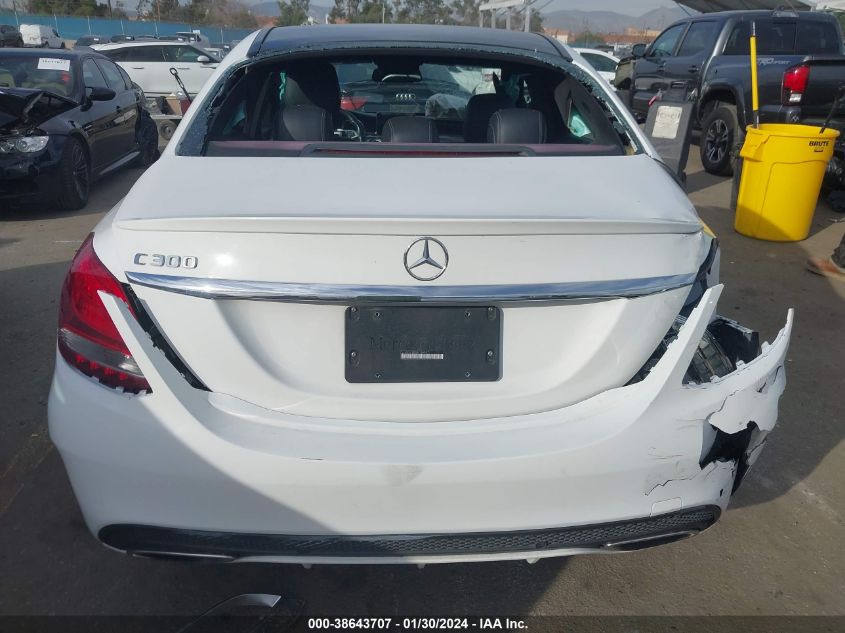 2017 MERCEDES-BENZ C 300 LUXURY/SPORT - 55SWF4JB9HU196547