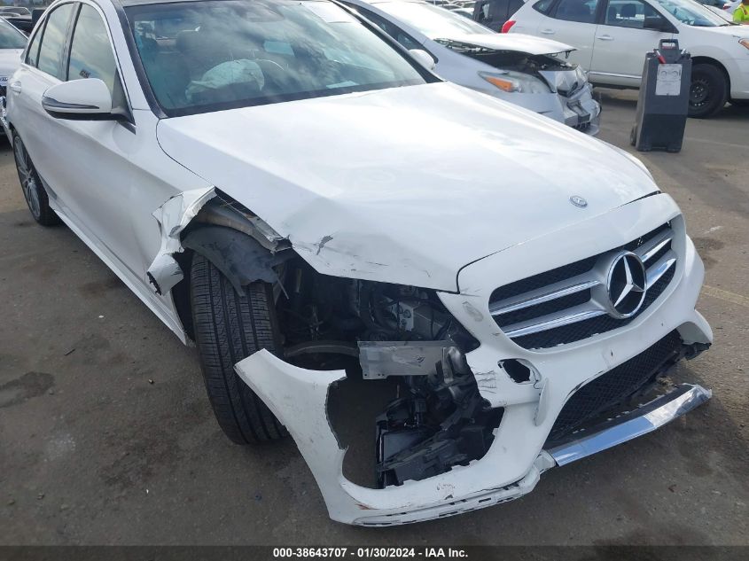 2017 MERCEDES-BENZ C 300 LUXURY/SPORT - 55SWF4JB9HU196547