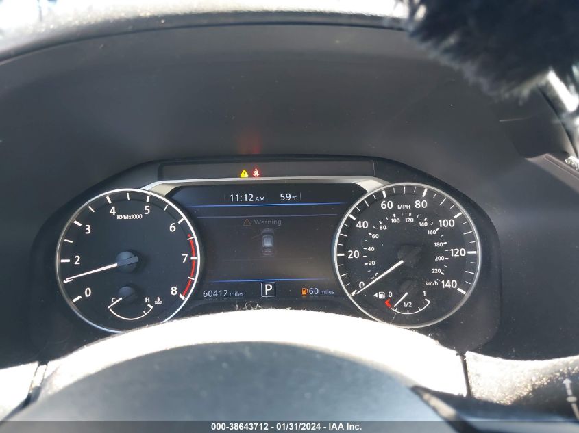 2019 NISSAN ALTIMA 2.5 SR - 1N4BL4CWXKN318274