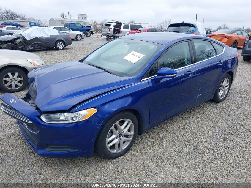 2016 FORD FUSION SE - 3FA6P0H70GR380805