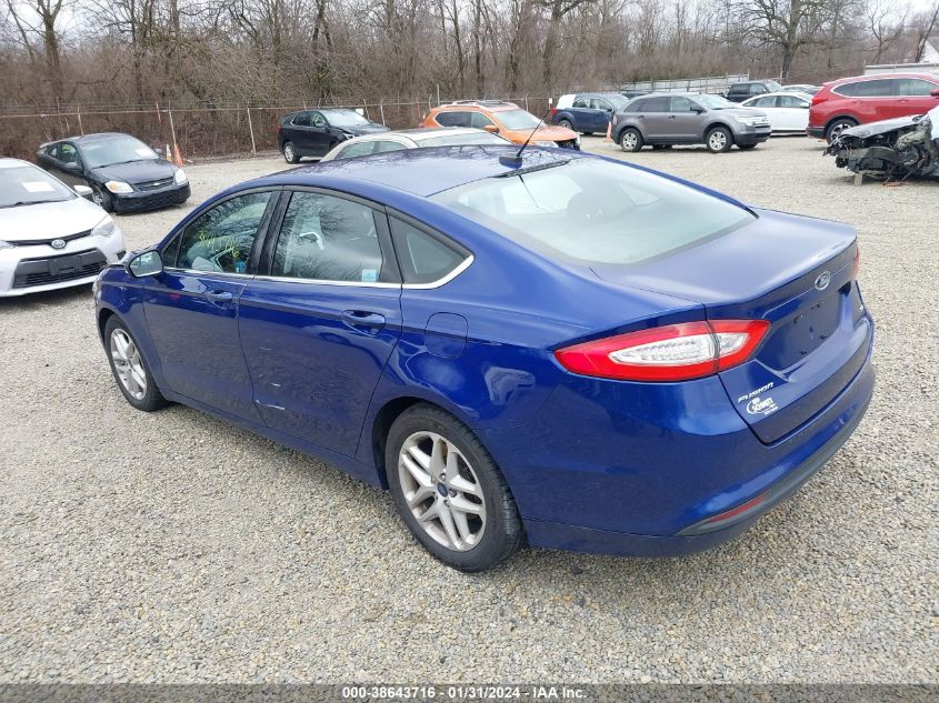 2016 FORD FUSION SE - 3FA6P0H70GR380805