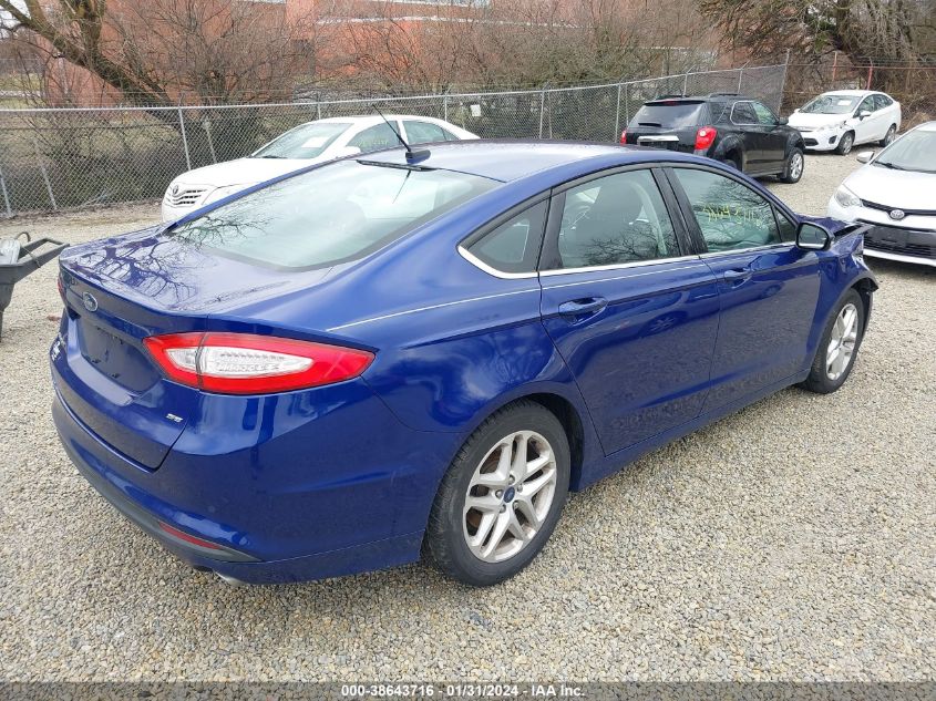 2016 FORD FUSION SE - 3FA6P0H70GR380805