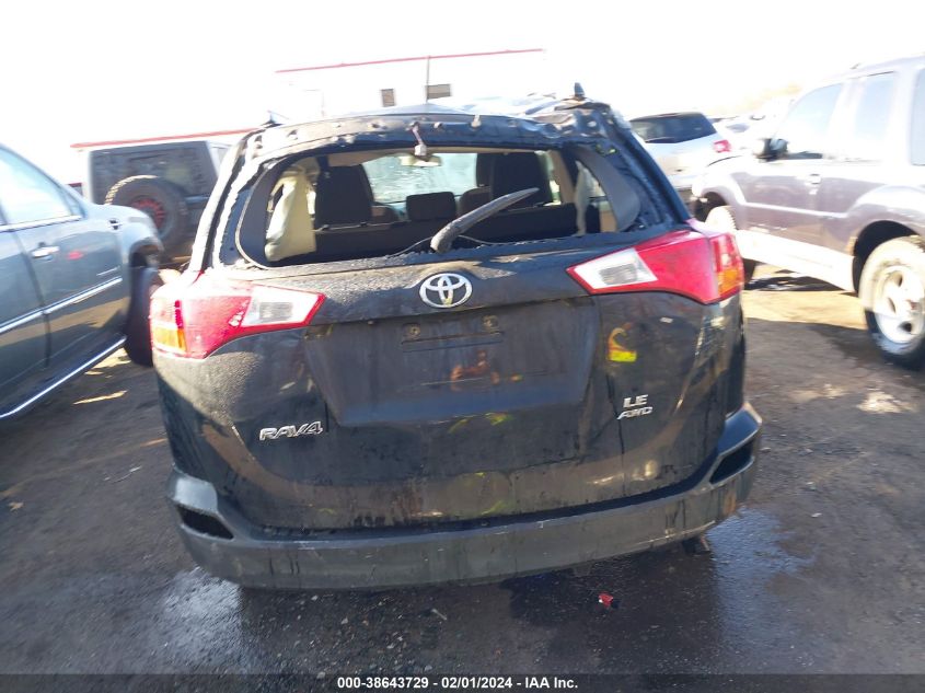 2013 TOYOTA RAV4 LE - 2T3BFREV3DW007557