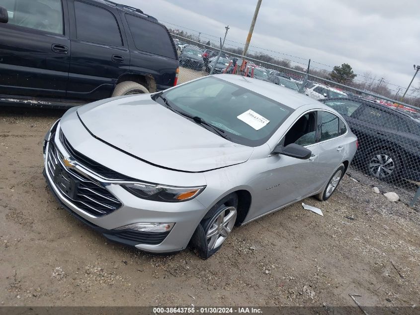 2020 CHEVROLET MALIBU FWD LS - 1G1ZB5ST8LF155444