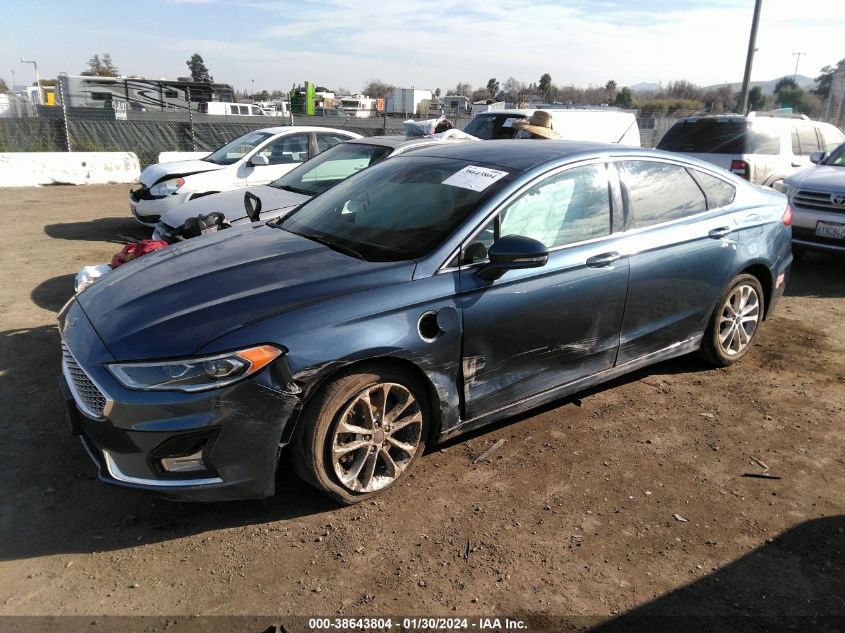 2019 FORD FUSION ENERGI TITANIUM - 3FA6P0SU9KR104422