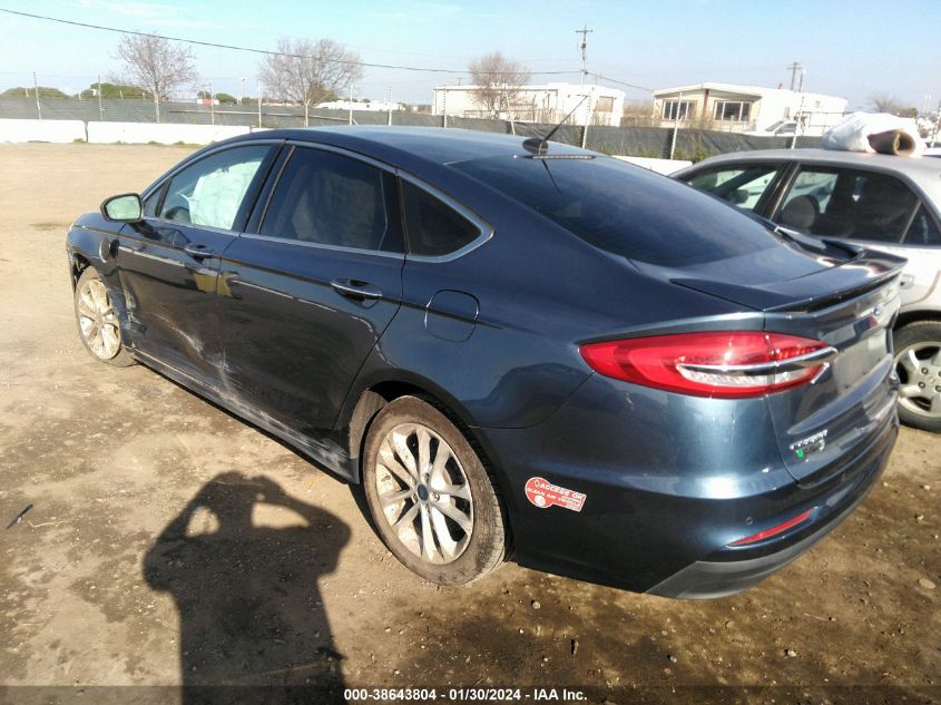 2019 FORD FUSION ENERGI TITANIUM - 3FA6P0SU9KR104422