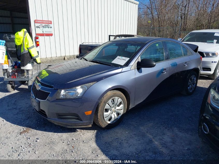 2014 CHEVROLET CRUZE LS - 1G1PA5SGXE7228002
