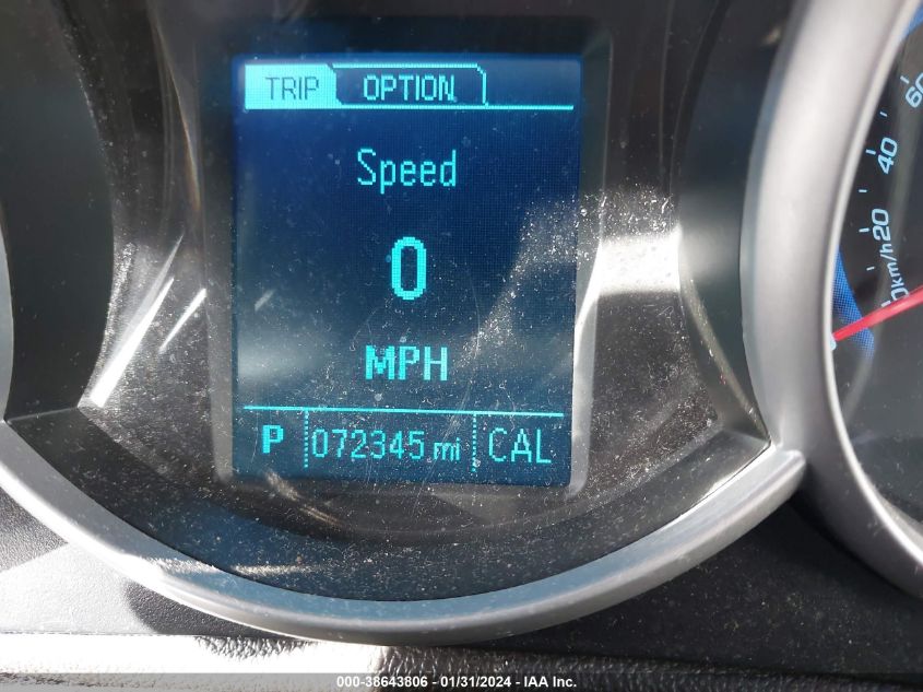 2014 CHEVROLET CRUZE LS - 1G1PA5SGXE7228002