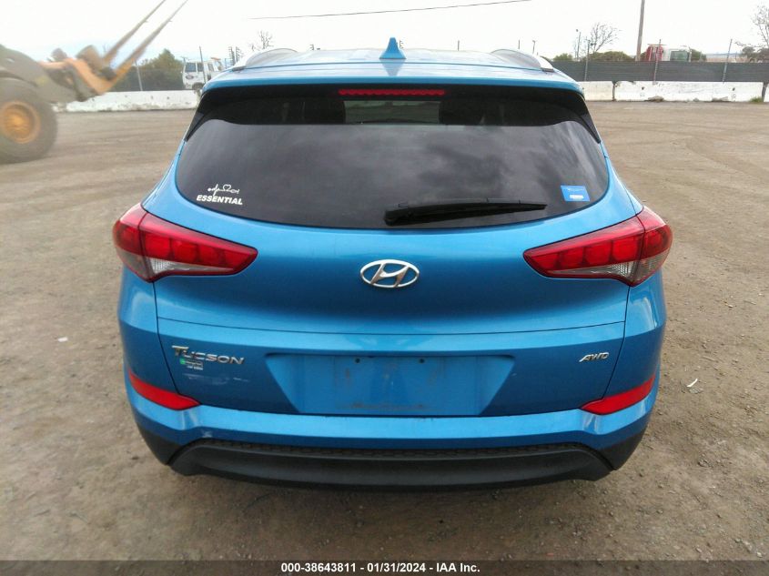 2018 HYUNDAI TUCSON LIMITED/SPORT AND ECO/SE - KM8J3CA45JU643450