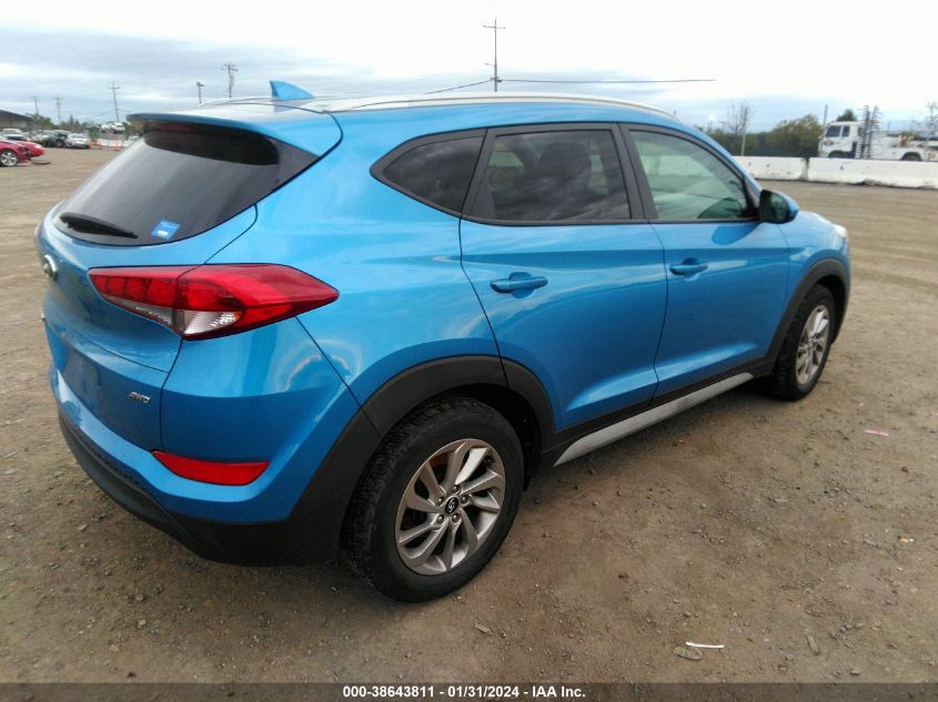 2018 HYUNDAI TUCSON LIMITED/SPORT AND ECO/SE - KM8J3CA45JU643450