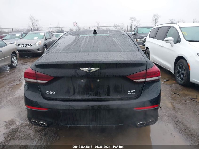 2018 GENESIS G80 3.3T SPORT - KMHGN4JB9JU222324