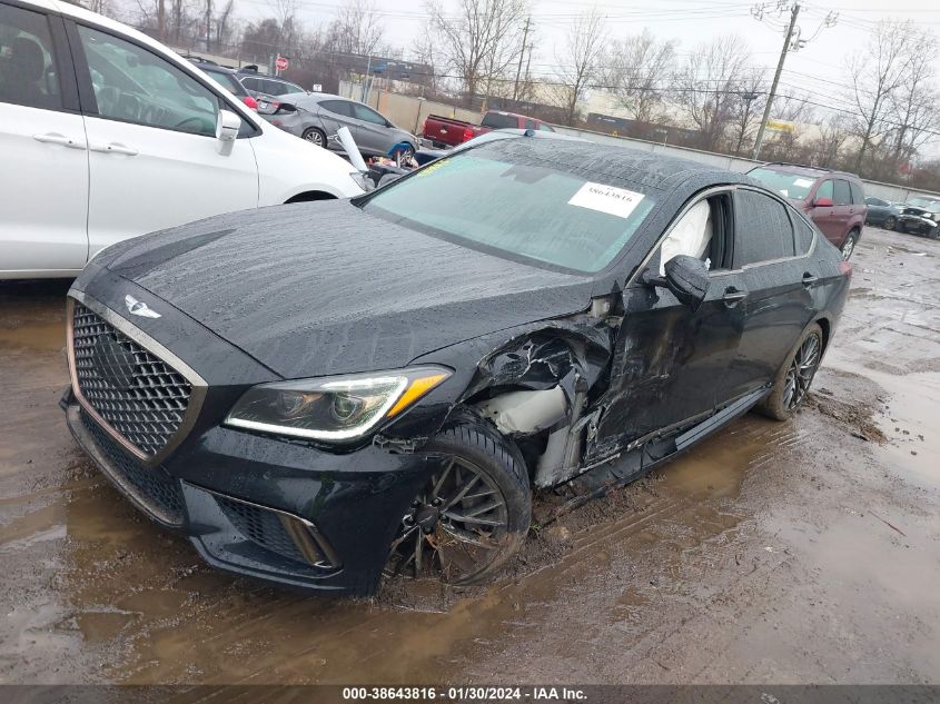 2018 GENESIS G80 3.3T SPORT - KMHGN4JB9JU222324