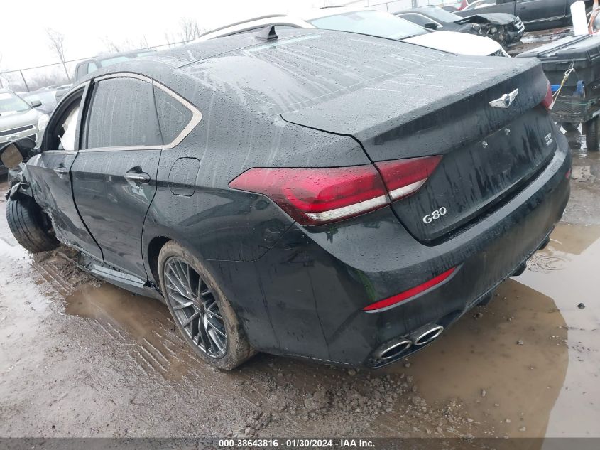 2018 GENESIS G80 3.3T SPORT - KMHGN4JB9JU222324