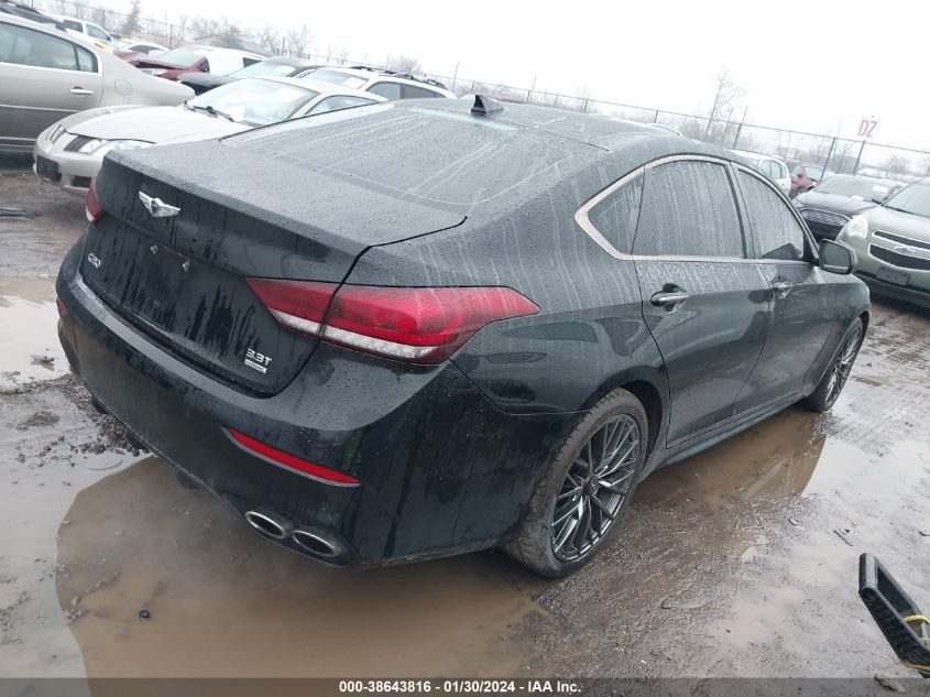 2018 GENESIS G80 3.3T SPORT - KMHGN4JB9JU222324