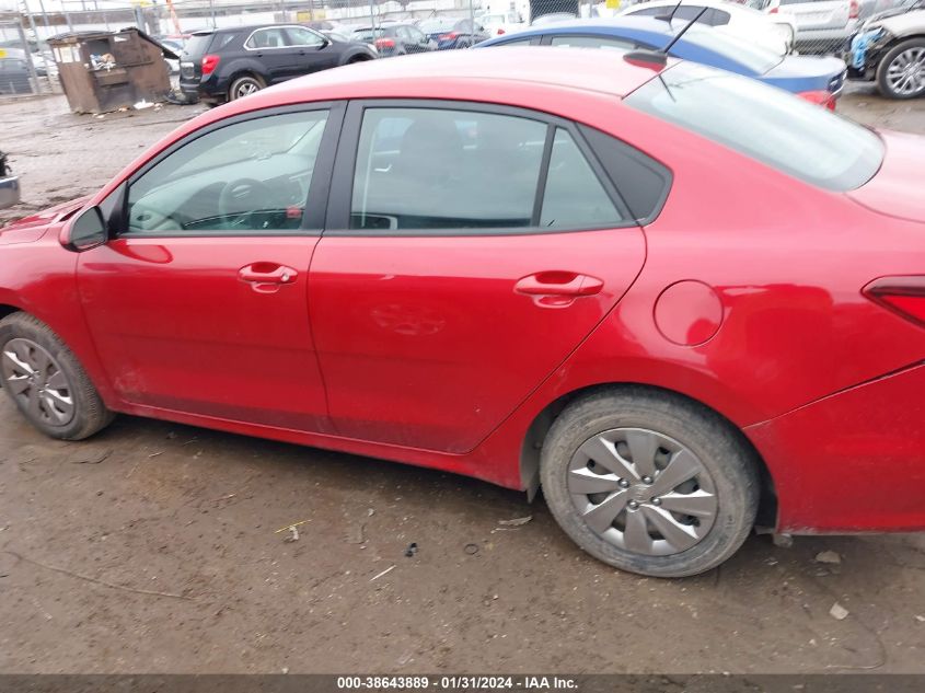 2018 KIA RIO S - 3KPA24AB3JE077556