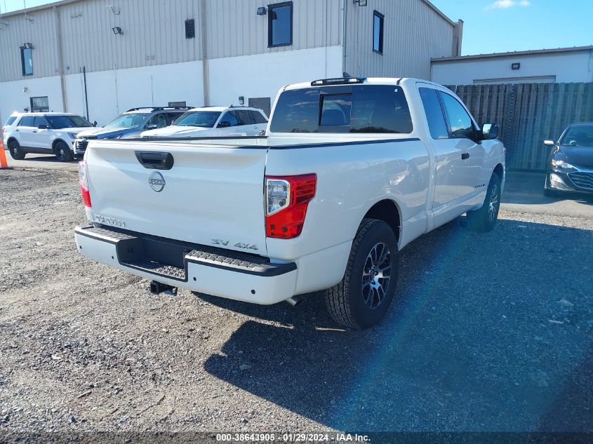 2024 NISSAN TITAN CREW CAB SV 4X4 - 1N6AA1CD5RN106947
