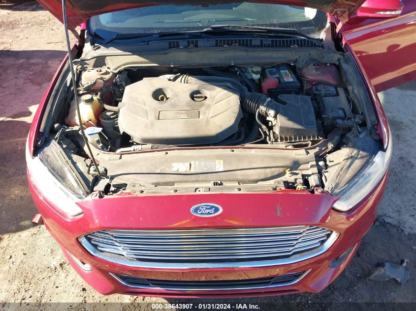 2013 FORD FUSION TITANIUM - 3FA6P0K96DR219638