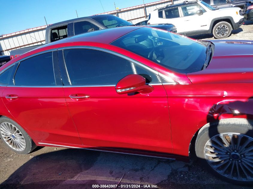 2013 FORD FUSION TITANIUM - 3FA6P0K96DR219638