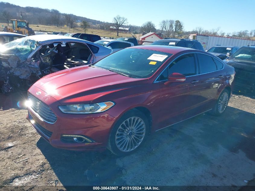 2013 FORD FUSION TITANIUM - 3FA6P0K96DR219638
