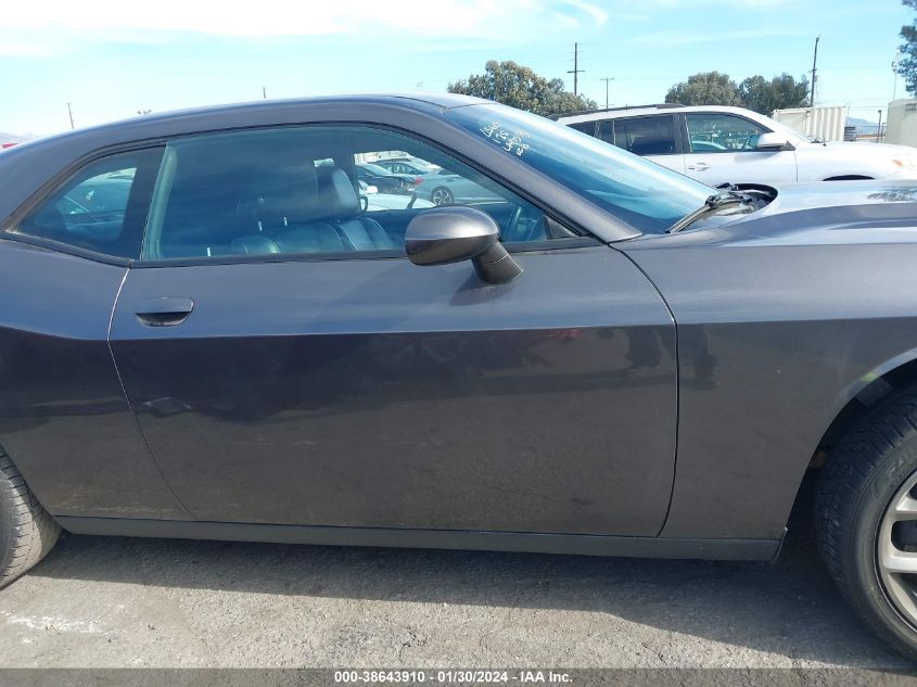 2016 DODGE CHALLENGER SXT - 2C3CDZAG6GH329670