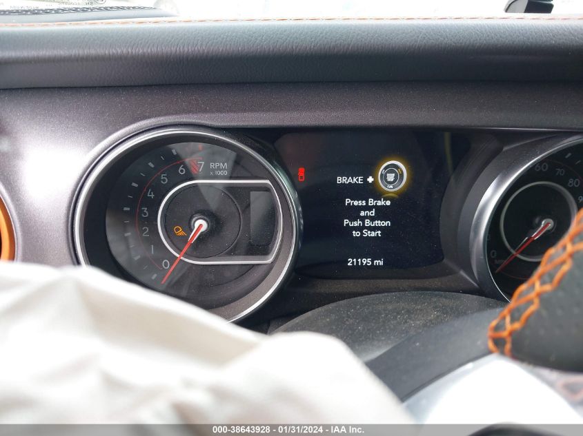 2020 JEEP GLADIATOR MOJAVE - 1C6JJTEG9LL206422