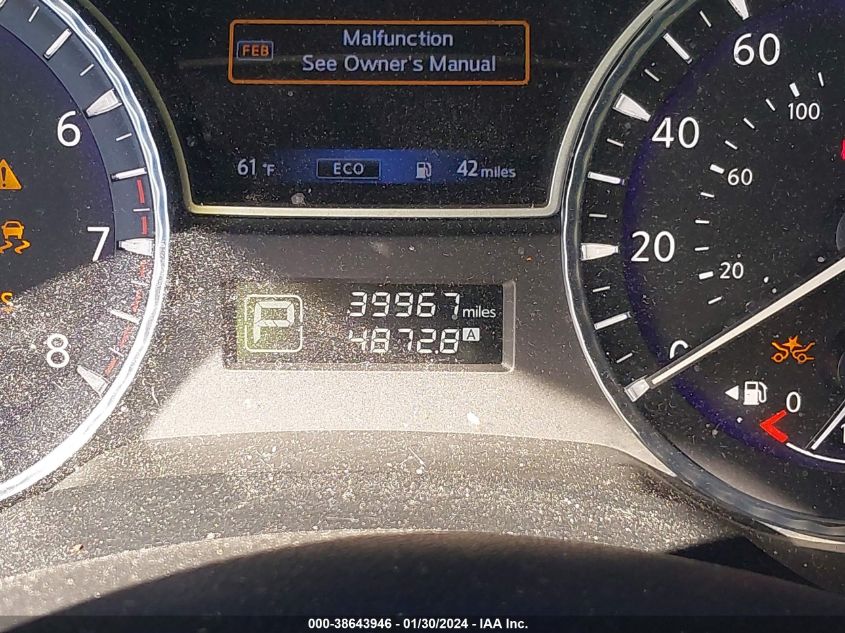 2019 INFINITI QX60 LUXE/PURE - 5N1DL0MN4KC524134