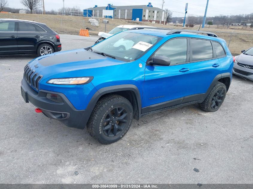 2017 JEEP CHEROKEE TRAILHAWK L PLUS 4X4 - 1C4PJMBS5HW581490