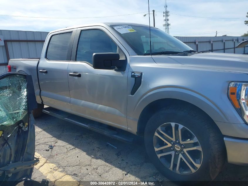 2021 FORD F-150 SUPERCREW - 1FTEW1CPXMFB11872