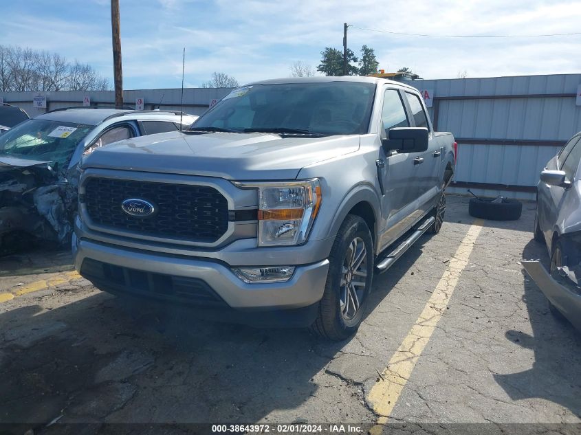 2021 FORD F-150 SUPERCREW - 1FTEW1CPXMFB11872