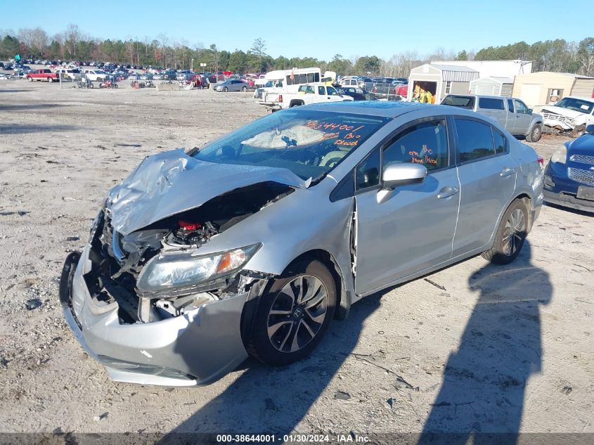 2014 HONDA CIVIC EX - 19XFB2F86EE065768