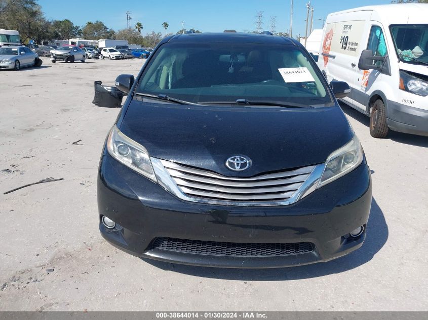 2015 TOYOTA SIENNA LIMITED 7 PASSENGER - 5TDYK3DC5FS575588