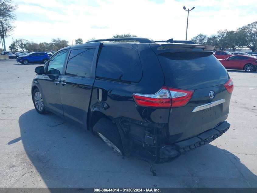 2015 TOYOTA SIENNA LIMITED 7 PASSENGER - 5TDYK3DC5FS575588
