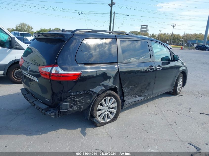 2015 TOYOTA SIENNA LIMITED 7 PASSENGER - 5TDYK3DC5FS575588