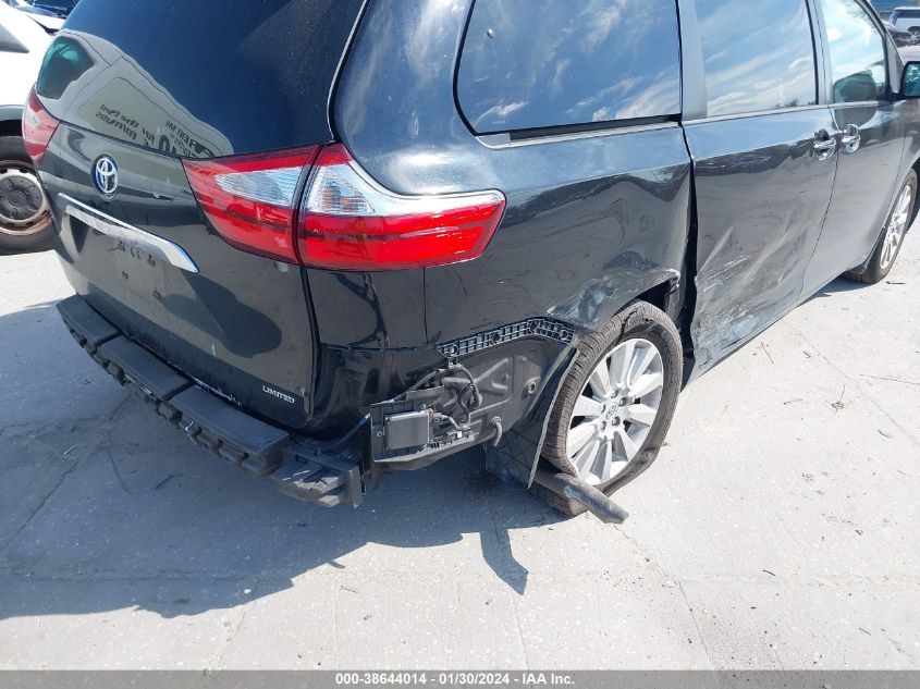 2015 TOYOTA SIENNA LIMITED 7 PASSENGER - 5TDYK3DC5FS575588