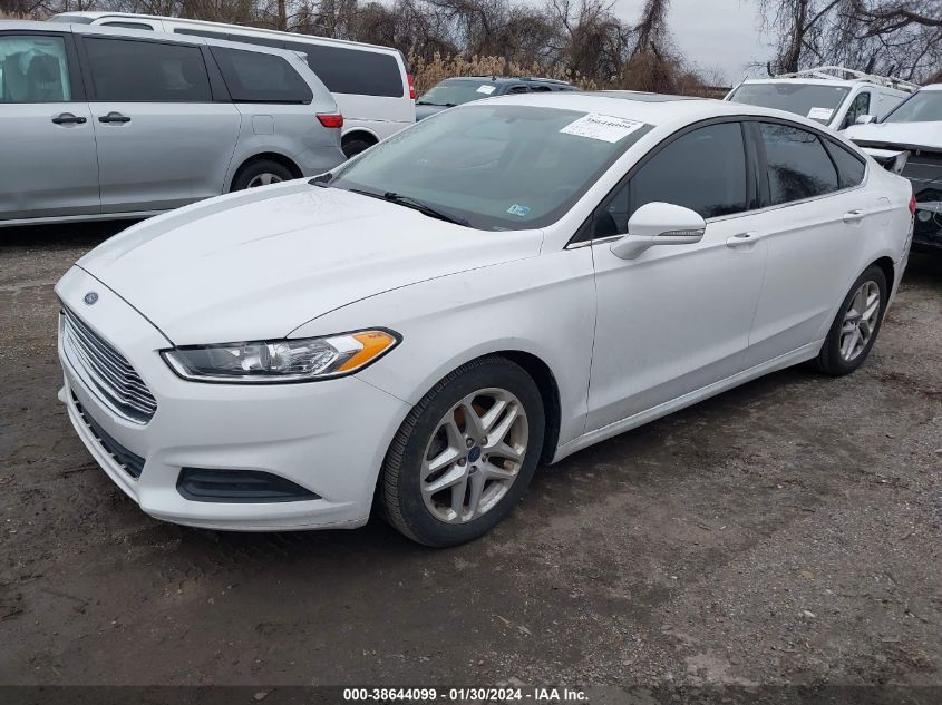 2016 FORD FUSION SE - 3FA6P0H77GR207735