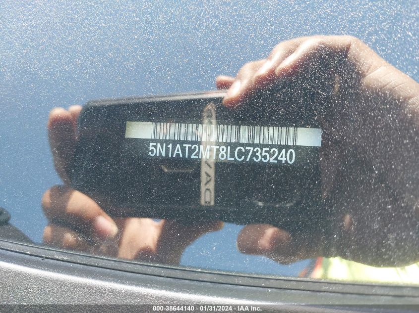 2020 NISSAN ROGUE S/SL/SV - 5N1AT2MT8LC735240