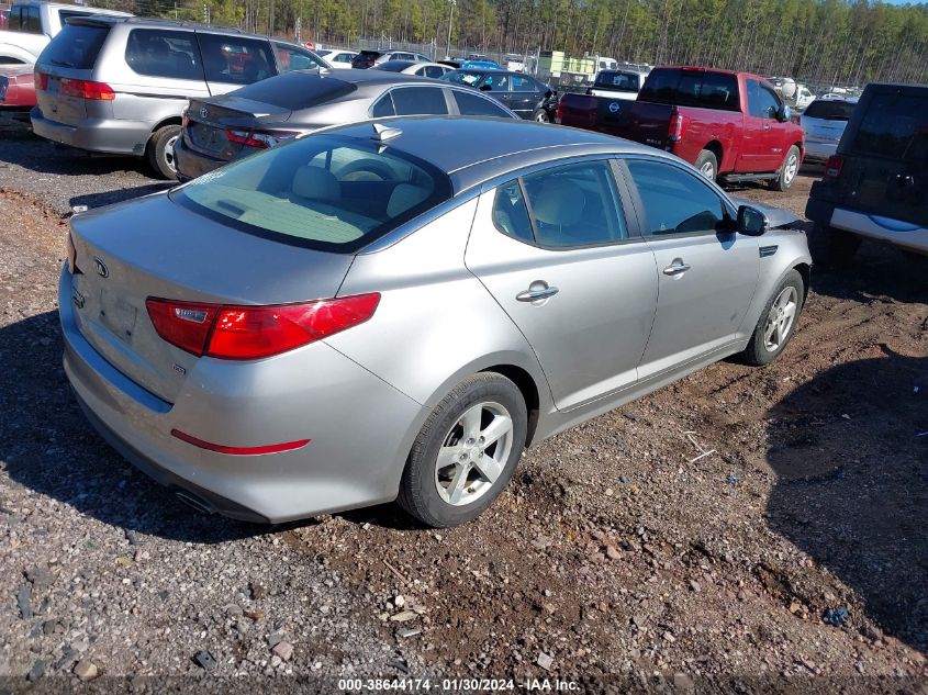 2014 KIA OPTIMA LX - KNAGM4A71E5458725