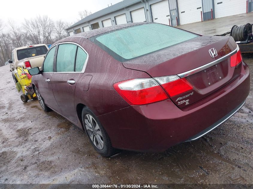 2013 HONDA ACCORD LX - 1HGCR2F38DA069147