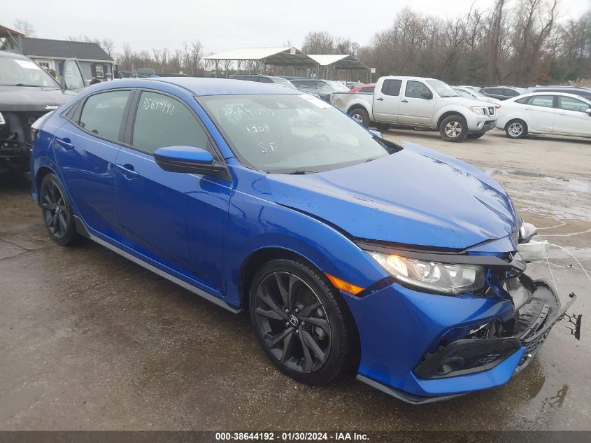 2019 HONDA CIVIC SPORT - SHHFK7G4XKU224630